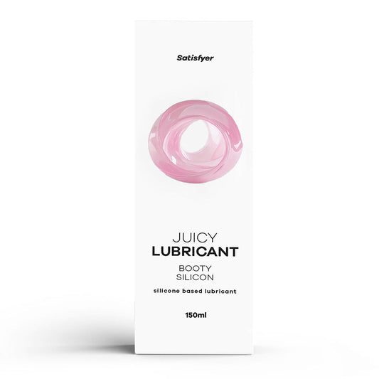 Satisfyer Juicy Lubricant 150 ml Booty Silicone - Silicone Based Anal Lubricant - 150 ml Bottle Satisfyer