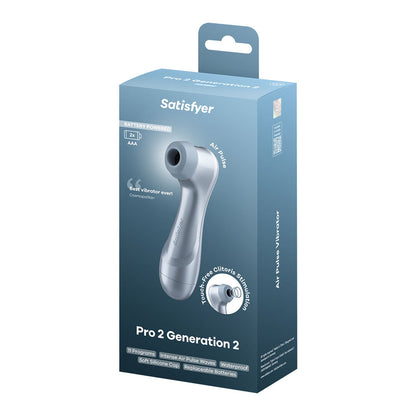 Satisfyer Pro 2 - Blue - Battery Series - Blue Touch-Free Clitoral Stimulator Satisfyer
