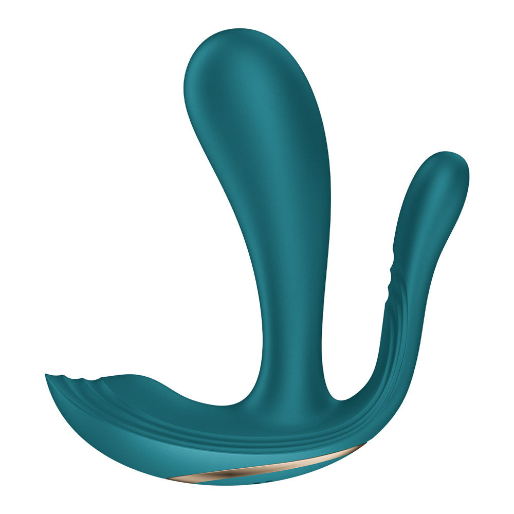 Satisfyer Top Secret + - Battery Series - Green Wearable Vibrator Satisfyer