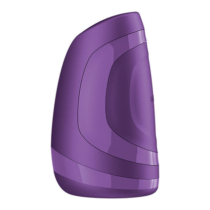 Satisfyer Men Heat Vibration - Battery Series - Purple Heating and Vibrating Masturbator Satisfyer