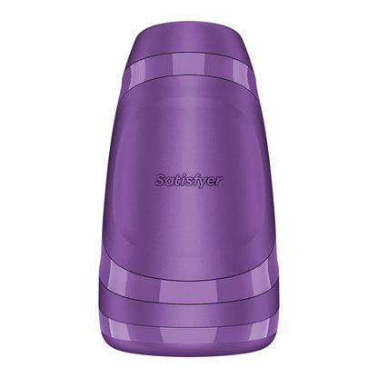 Satisfyer Men Heat Vibration - Battery Series - Purple Heating and Vibrating Masturbator Satisfyer