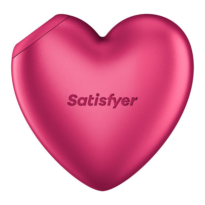Satisfyer Cutie Heart - Battery Operated - Pink Air Pulsation Stimulator with Vibration Satisfyer