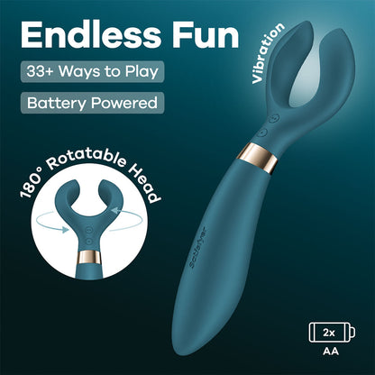 Satisfyer Endless Fun - Battery Series - Green 23.5 cm Stimulator Satisfyer