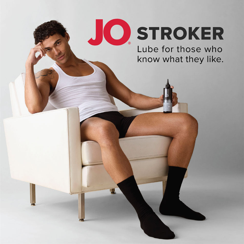 JO Stroker Lube - 240ml - Water Based Stroker Lubricant - 240 ml Bottle JO
