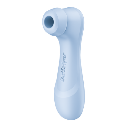 Satisfyer Pro 2 Generation 4 - Serene Blue Touch-Free USB-C Rechargeable Clitoral Stimulator with App Control