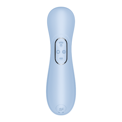 Satisfyer Pro 2 Generation 4 - Serene Blue Touch-Free USB-C Rechargeable Clitoral Stimulator with App Control