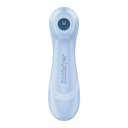 Satisfyer Pro 2 Generation 4 - Serene Blue Touch-Free USB-C Rechargeable Clitoral Stimulator with App Control