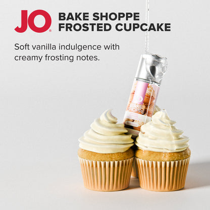 JO Bake Shoppe - Frosted Cupcake - Frosted Cupcake Flavoured Water Based Lubricant - 60 ml Bottle JO