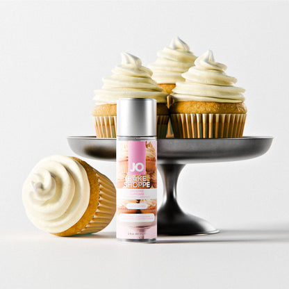JO Bake Shoppe - Frosted Cupcake - Frosted Cupcake Flavoured Water Based Lubricant - 60 ml Bottle JO