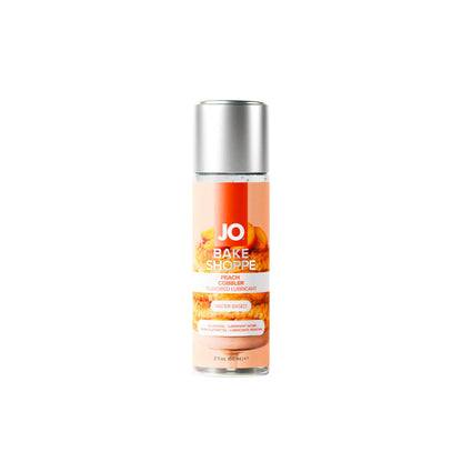 JO Bake Shoppe - Peach Cobbler - Peach Cobbler Flavoured Water Based Lubricant - 60 ml Bottle JO