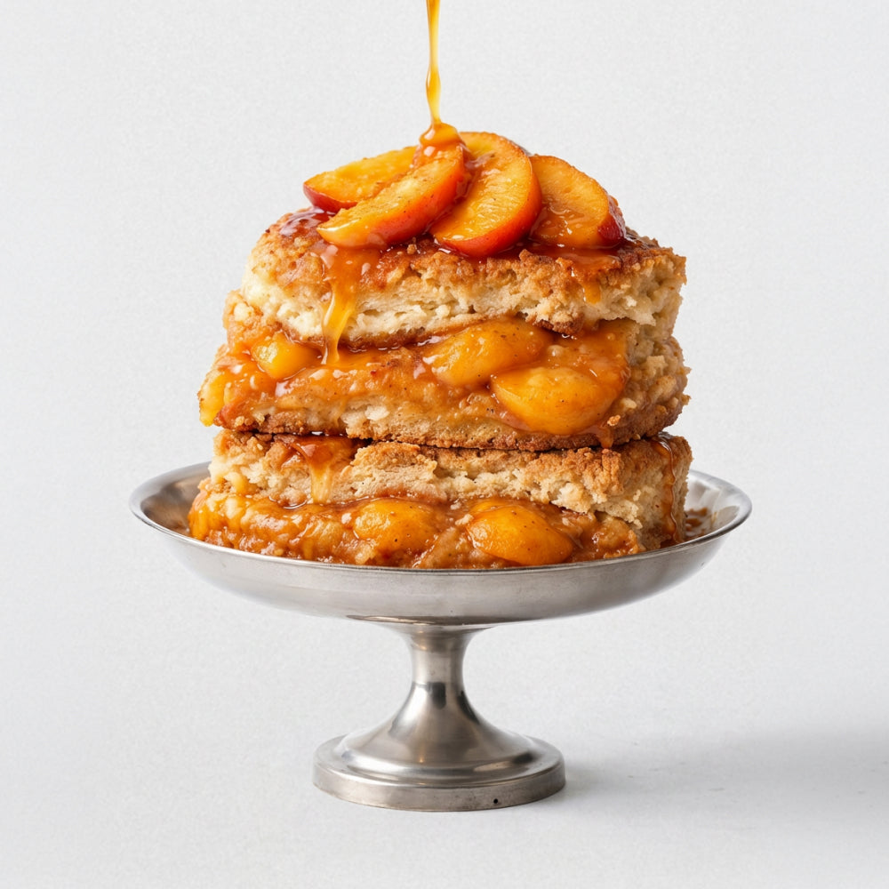 JO Bake Shoppe - Peach Cobbler - Peach Cobbler Flavoured Water Based Lubricant - 60 ml Bottle JO