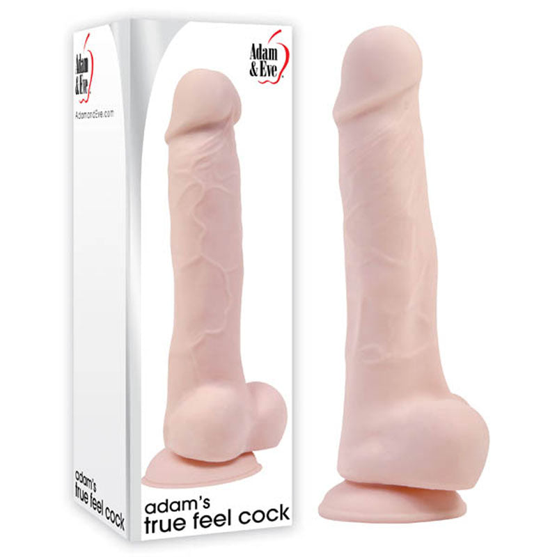 Adam & Eve Adam's True Feel Cock - Flesh 17.8 cm (7'') Dong Adam & Eve