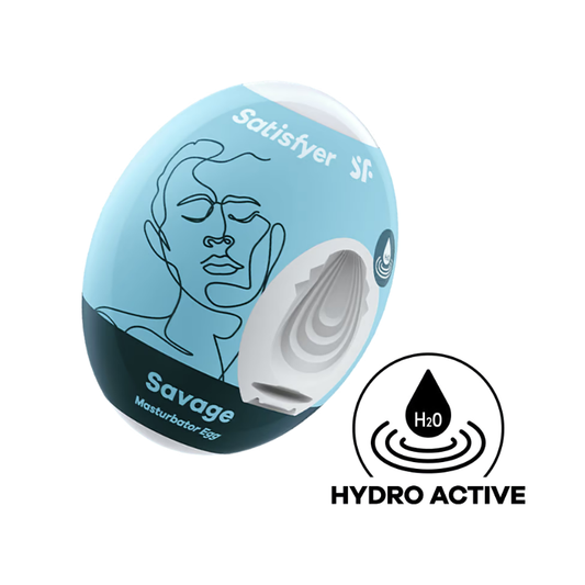 Satisfyer Masturbator Egg - Savage  - Club X