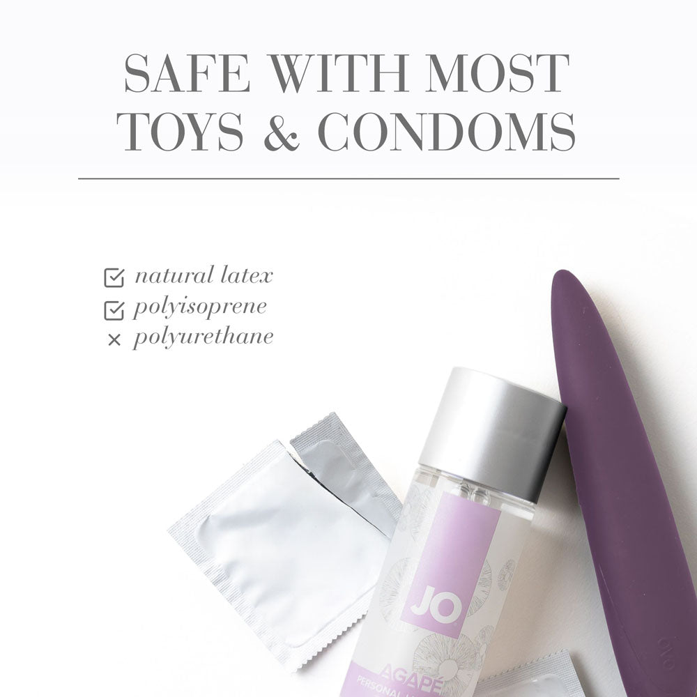 JO Agape Original Lube - 120 mL - Water Based Lubricant for Sensitive Skin - 120 ml Bottle