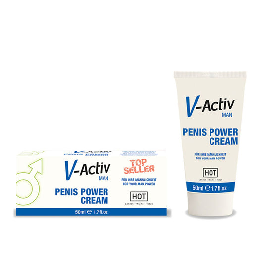 HOT V-activ Penis Power Cream - Enhancer Cream for Men - 50 ml Tube Default Title - Club X