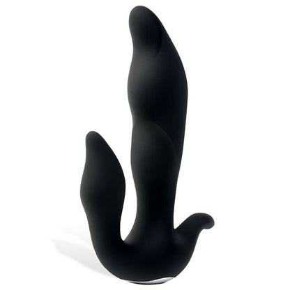 Adam & Eve 3-Point Prostate Massager - Black USB Rechargable Vibrating Prostate Massager Adam & Eve