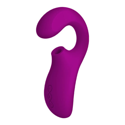 Lelo Enigma Cruise Dual Stimulator Powerful Intense Vibrations Sonic Massager - Deep Rose  - Club X