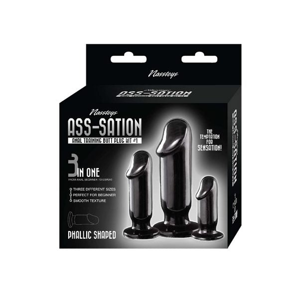 ASS-SATION Training Butt Plug Kit no.1  - Club X
