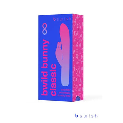 Bwild Classic Bunny Infinite Pacific Blue 15.2 cm USB Rechargeable Rabbit Vibrator  - Club X