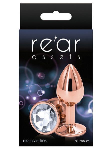 Rear Assets Rose Gold Small Clear  - Club X