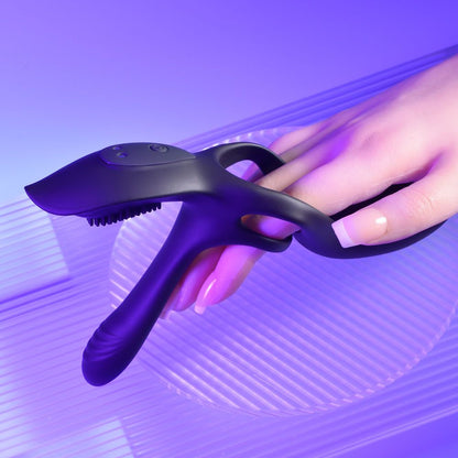 Playboy Pleasure The 3 Way Cock Ring  - Club X