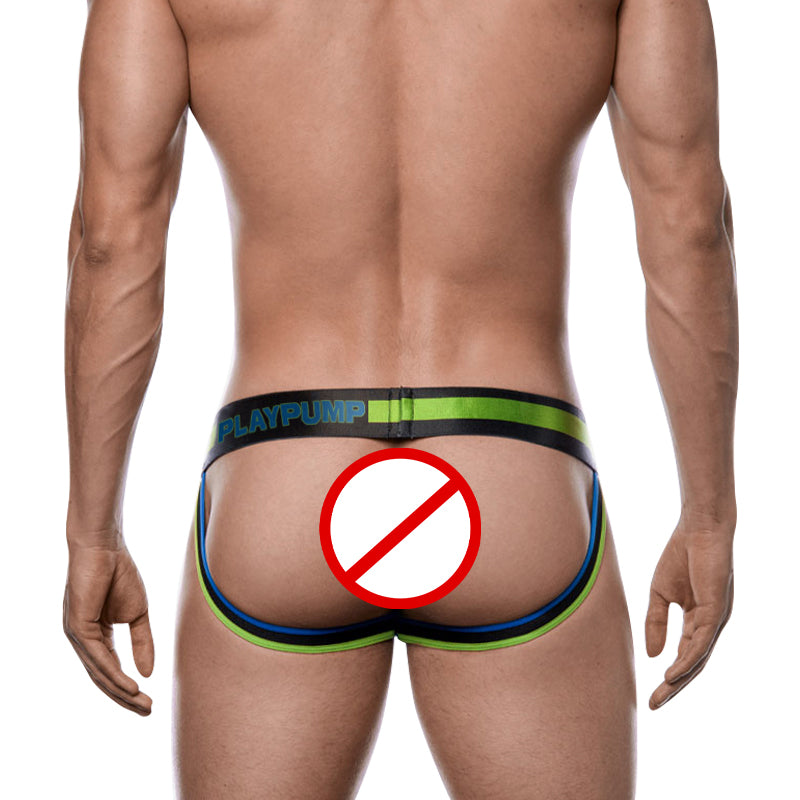 CLUB JOX PLAYPUMP PP9115 GREEN L JOCKSTRAP - Club X