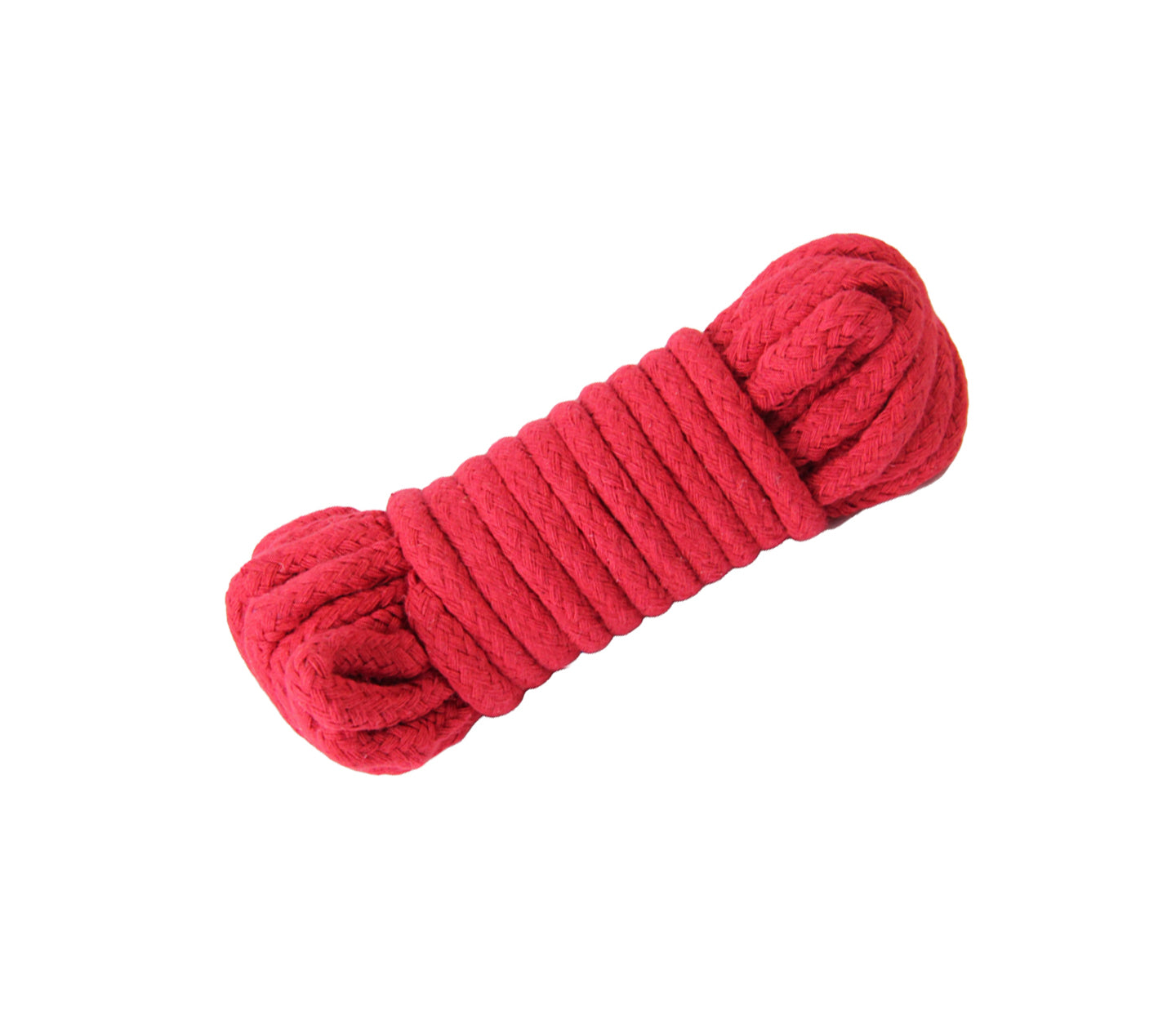 Rop001 10M Cotton Bondage Rope Red - Club X