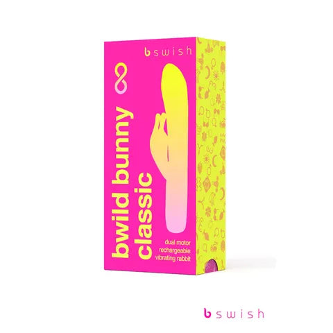 Bwild Classic Bunny Infinite Sunset Pink 15.2 cm USB Rechargeable Rabbit Vibrator  - Club X