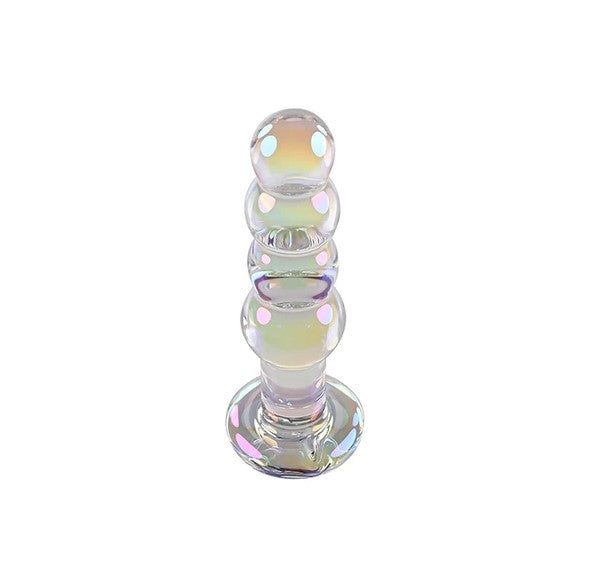 Playboy Pleasure Jewels Beads Glass Butt Plug  - Club X