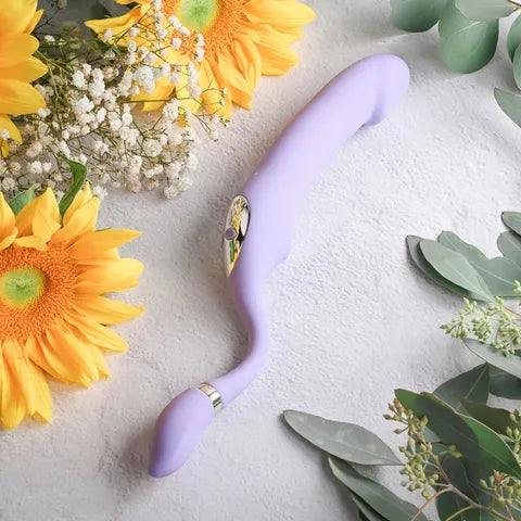 Gender X Orgasmic Orchid Lilac 19 cm USB Rechargeable Strapless-Strap-On  - Club X
