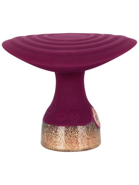 Starstruck Fantasy Uniquely Ribbed Handheld Massager w/ 35 Functions of Vibration  - Club X