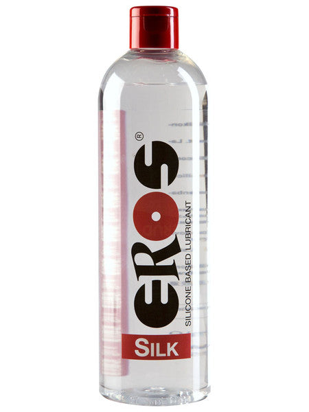 Eros Silk Silicone Based Lubricant Bottle Extremely Long Lasting 500Ml  - Club X