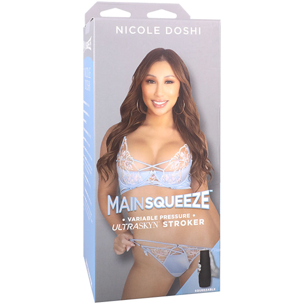 Main Squeeze - Nicole Doshi - Flesh Vagina Stroker Doc Johnson