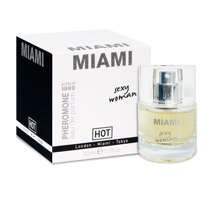 Hot Pheromone Miami - Sexy Woman - Pheromone Perfume for Women - 30 ml Bottle Hot Production