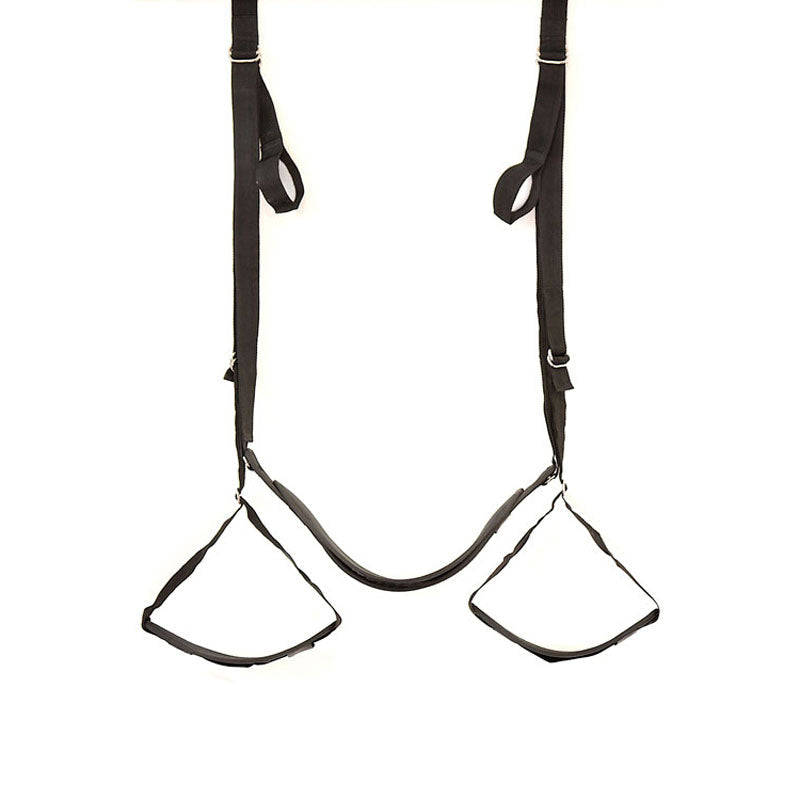 Adam & Eve Naughty Couples Door Swing - Black Swing Adam & Eve