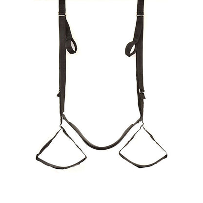 Adam & Eve Naughty Couples Door Swing - Black Swing Adam & Eve