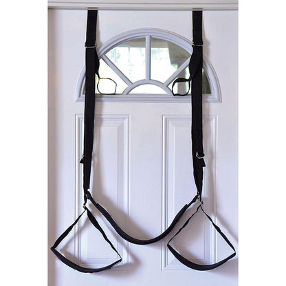 Adam & Eve Naughty Couples Door Swing - Black Swing Adam & Eve