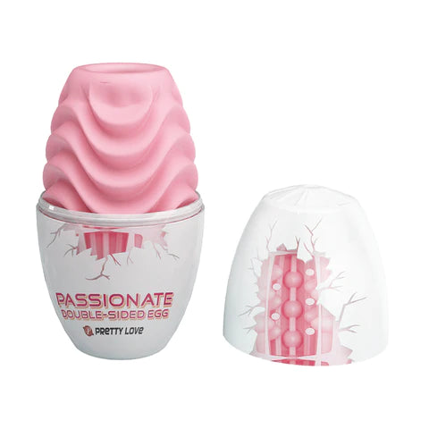 Fantastic Egg Hard Boiled Masturbator Passionate Pink  - Club X