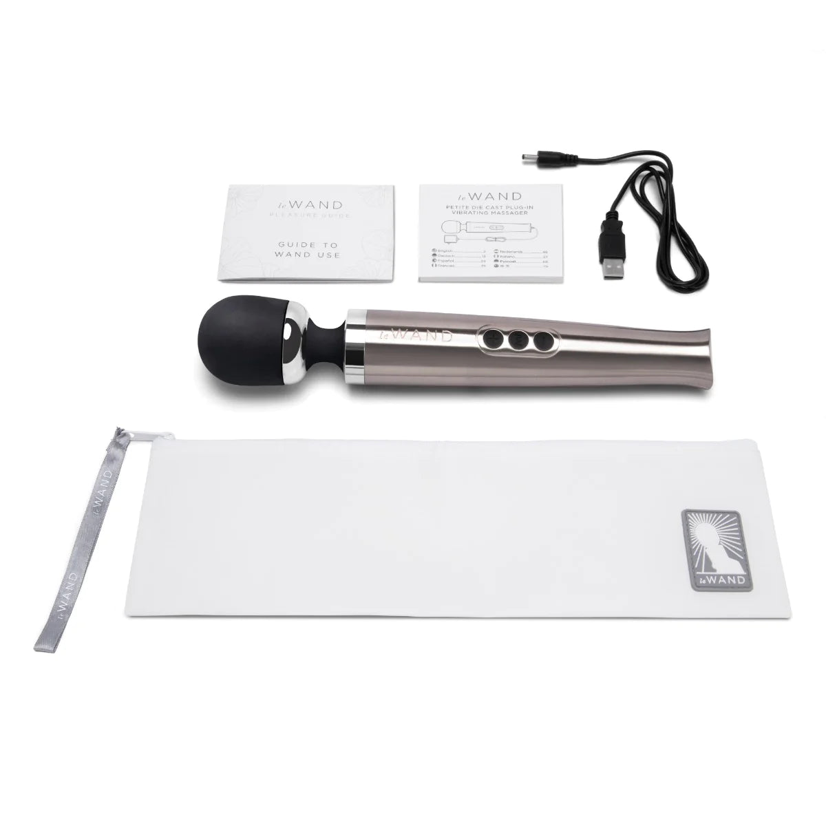 Le Wand Die Cast Rechargeable Vibrating Massager  - Club X