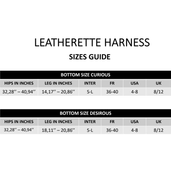 Strap-on-me Leatherette Harness Curious  - Club X