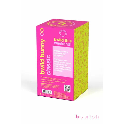 Bwild Classic Bunny Infinite Limited Edition Sunset Pink 15.2 cm USB Rechargeable Rabbit Vibrator  - Club X