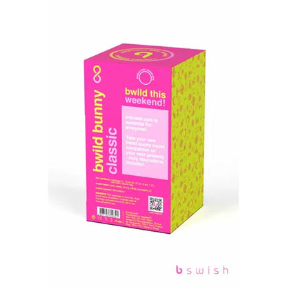 Bwild Classic Bunny Infinite Limited Edition Sunset Pink 15.2 cm USB Rechargeable Rabbit Vibrator  - Club X