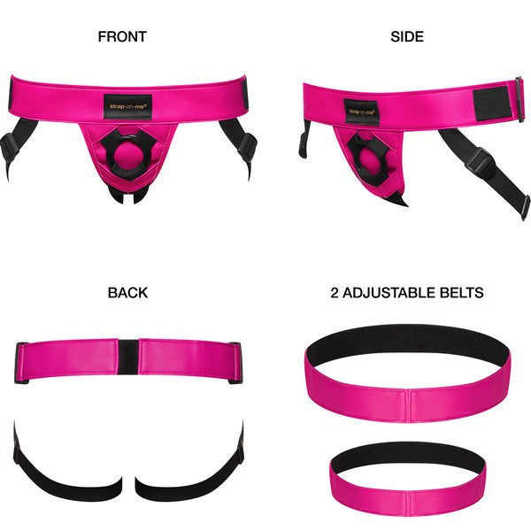 Strap-on-me Leatherette Harness Curious  - Club X