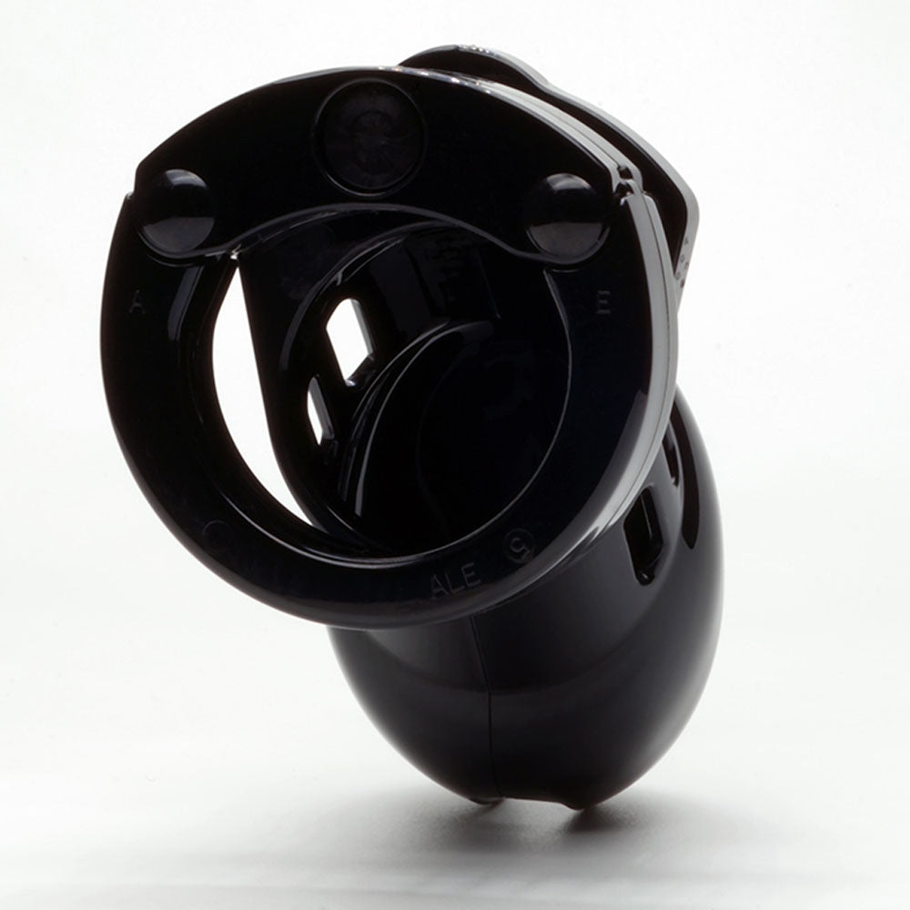 CB-6000S Chastity Cock Cage Kit - Black - Black 2.5 Inch Cock Cage Kit CB-X