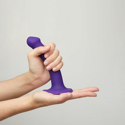 Strap On Me Dual Density Dildo Purple Large Strap-on-me