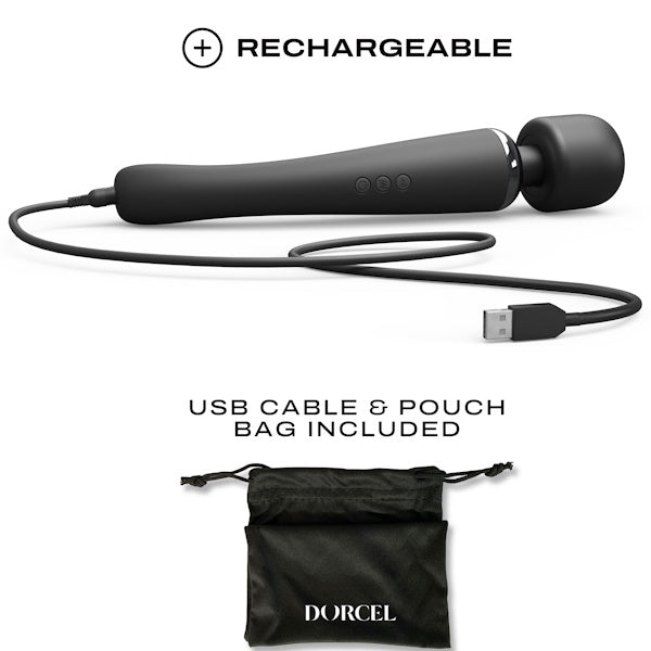 Dorcel Mega Wand Black DORCEL