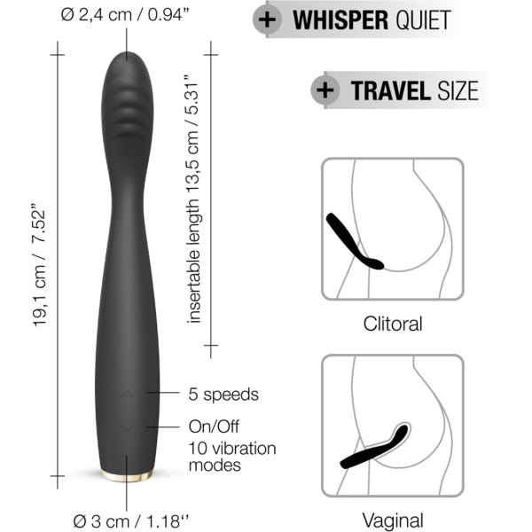 Dorcel G-Slim G-Spot Vibrator - Club X