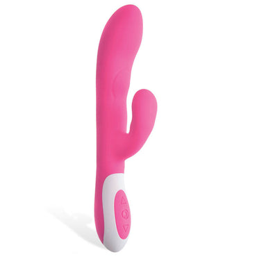 Adam & Eve The Warming Rabbit G - Pink 21.6 cm (8.5'') USB Rechargeable Warming Rabbit Vibrator Adam & Eve