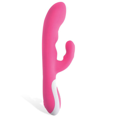 Adam & Eve The Warming Rabbit G - Pink 21.6 cm (8.5'') USB Rechargeable Warming Rabbit Vibrator Adam & Eve