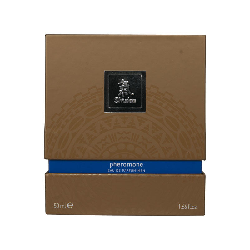Shiatsu Pheromone Eau De Parfum Men - Dark Blue - Pheromone Fragrance for Men - 50 ml Hot Production